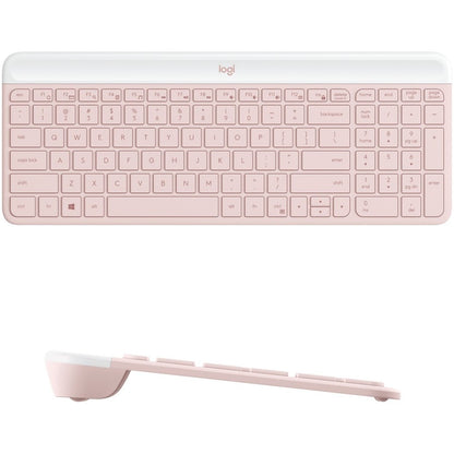 MK470 WIRELESS KEYBOARD AND MOUSE SLIM COMBO ROSE