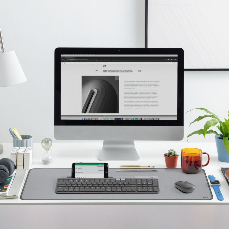 K585 WIRELESS KEYBOARD SLIM MULTI-DEVICE GRAPHITE