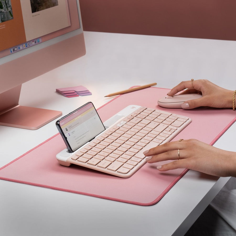 K585 WIRELESS KEYBOARD SLIM MULTI-DEVICE ROSE