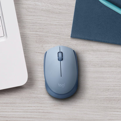 M170 WRLS MOUSE BLUE GREY CLAMSHELL VERSION