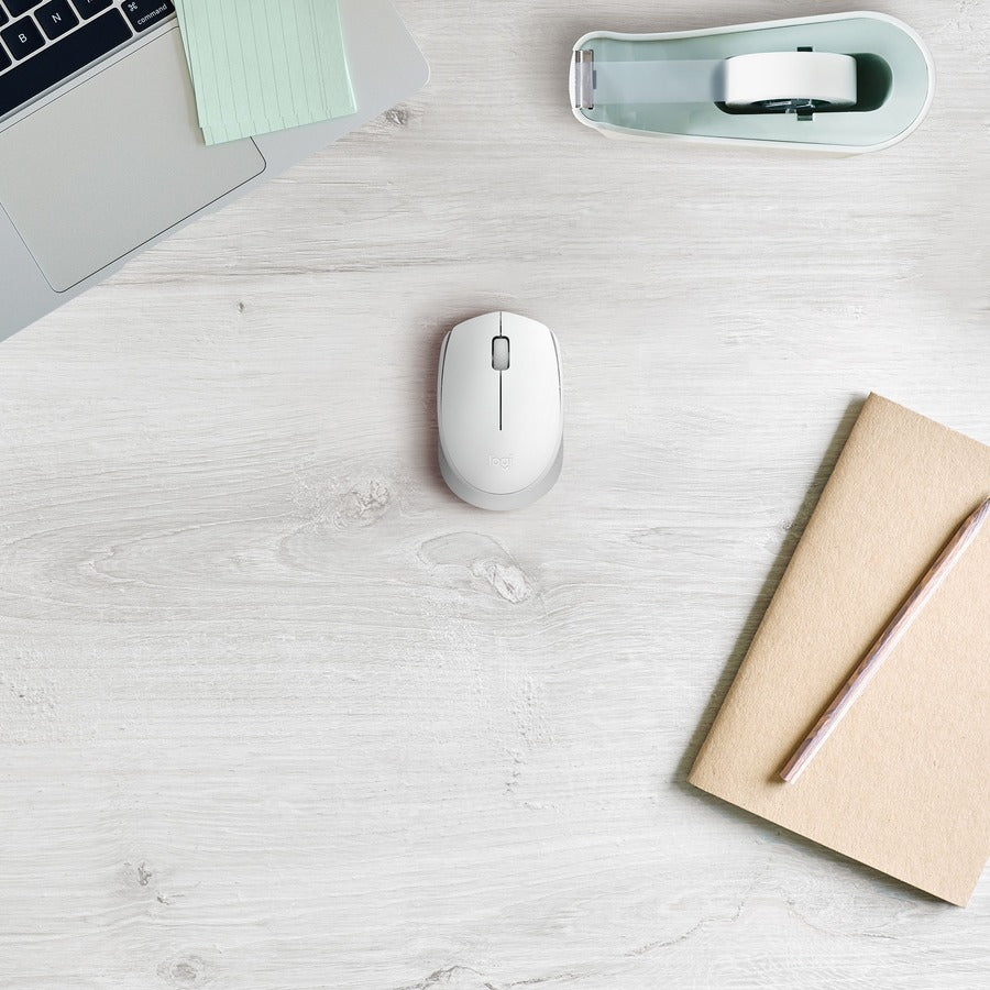 M170 WRLS MOUSE OFF-WHITE CLAMSHELL VERSION
