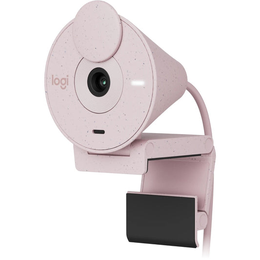LOGITECH BRIO 300 FULL HD WEBCAM 1080P USB ROSE