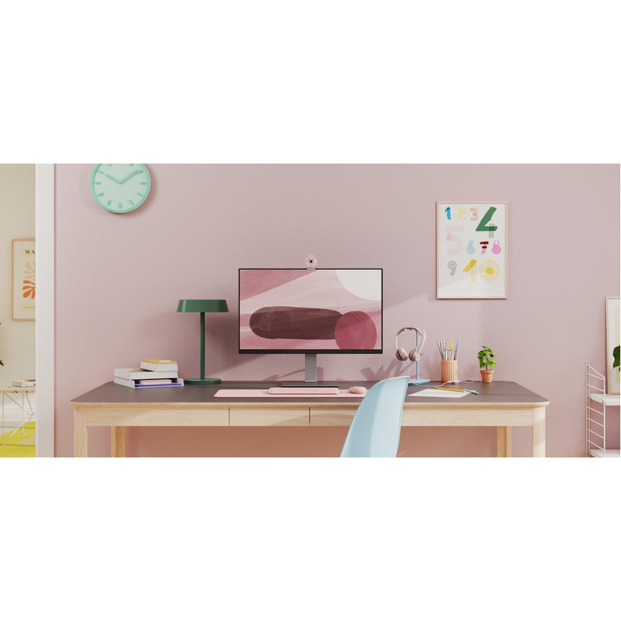 LOGITECH BRIO 300 FULL HD WEBCAM 1080P USB ROSE