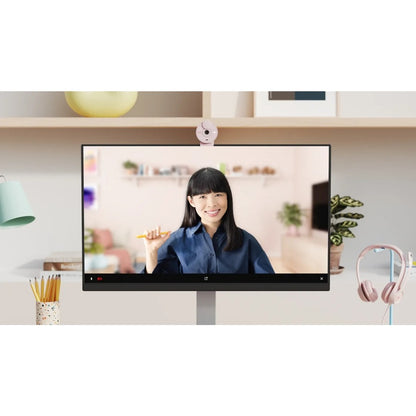 LOGITECH BRIO 300 FULL HD WEBCAM 1080P USB ROSE