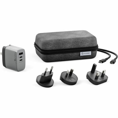 67W MULTI 3X67 RAPID POWER COUNTRY GAN CHARGER - SPACE GREY