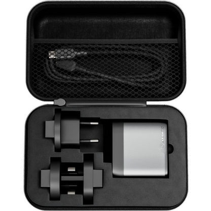 67W MULTI 3X67 RAPID POWER COUNTRY GAN CHARGER - SPACE GREY