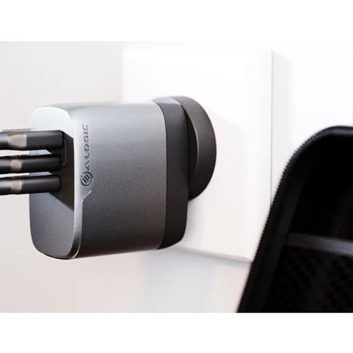 67W MULTI 3X67 RAPID POWER COUNTRY GAN CHARGER - SPACE GREY
