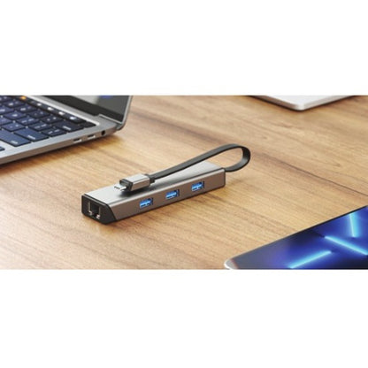 USB-C TO 3X USB-A + RJ45 ADAPTER