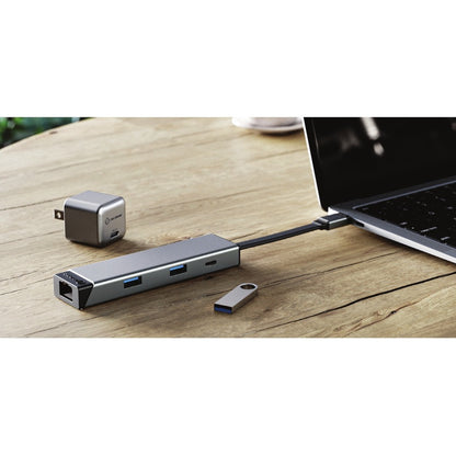 USB-C TO HDMI + 2X USB-C + 2X USB-A + RJ45 ADAPTER