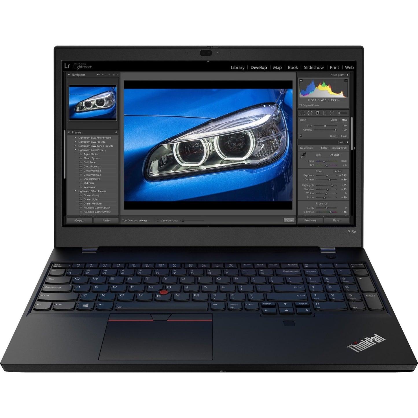THINKPAD P15V G2 I7-11800H 2.3G 32GB 1TB SSD 15.6IN NT W11P