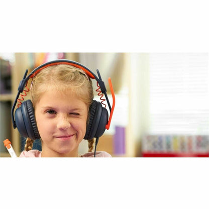 ZONE LEARN HEADSET OVER-EAR CLASSIC BLUE SORBET