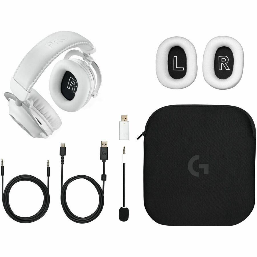 PRO X2 LIGHTSPEED - WHITE WIRLESS GAMING HEADSET