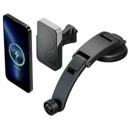 MAGSAFE CHARGER WITH CAR DASHBOARD AND AIR VENT MOUNT