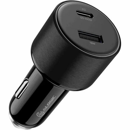 RAPID POWER 100W CAR CHARGER 1X USB-C 1 X USB-A PORT