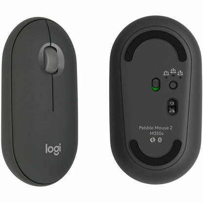 PEBBLE MOUSE 2 M350S TONAL GRAPHITE