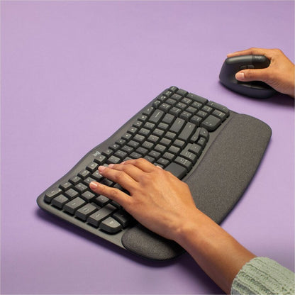 WAVE KEYS GRAPHITE ERGO KEYBOARD