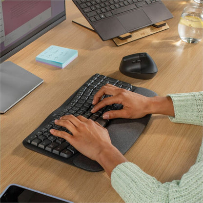 WAVE KEYS GRAPHITE ERGO KEYBOARD