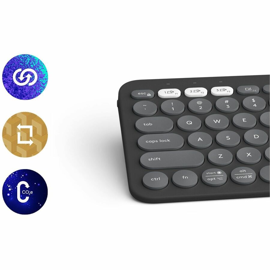 PEBBLE KEYS 2 K380S KEYBOARD TONAL GRAPHITE