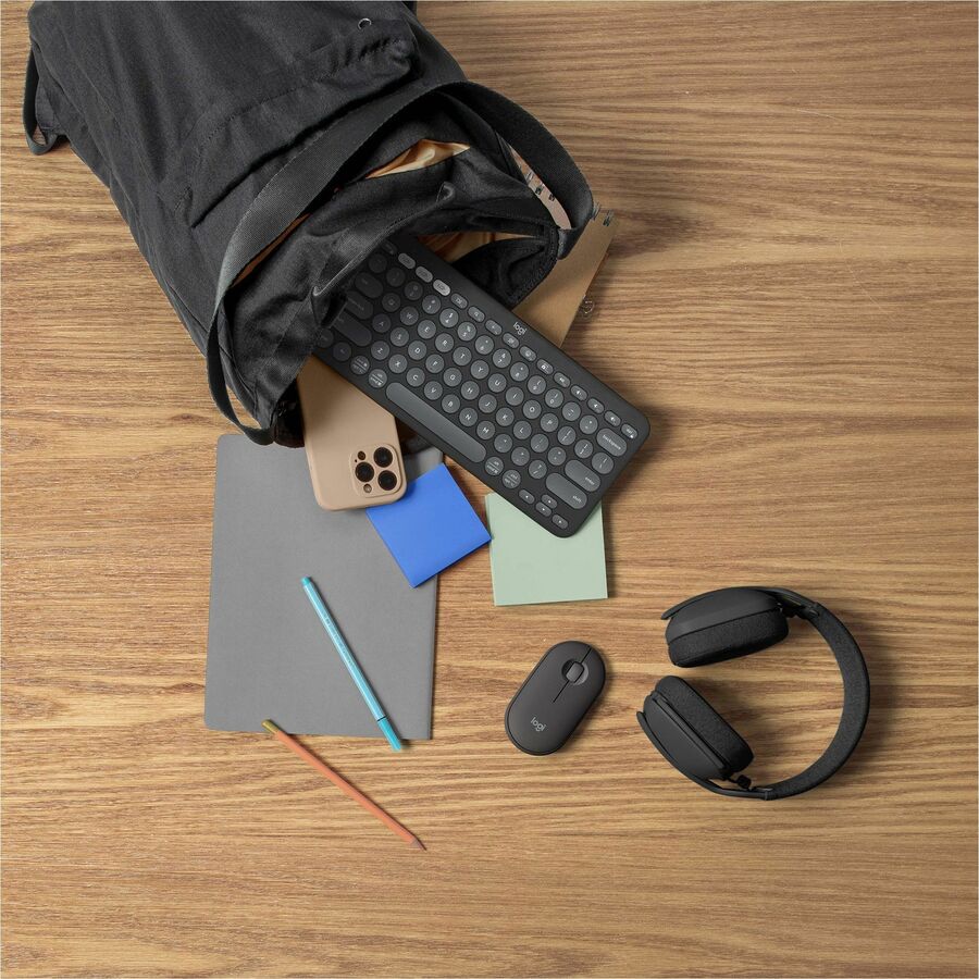 PEBBLE KEYS 2 K380S KEYBOARD TONAL GRAPHITE