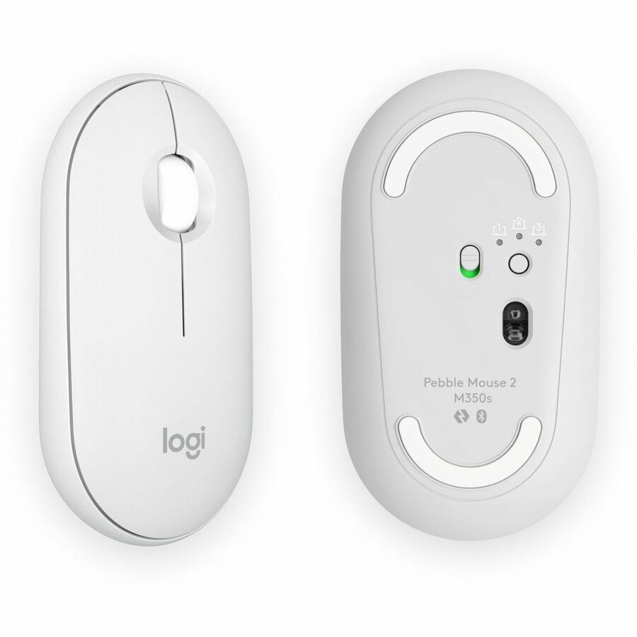 PEBBLE MOUSE 2 M350S TONAL WHITE