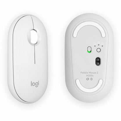 PEBBLE MOUSE 2 M350S TONAL WHITE
