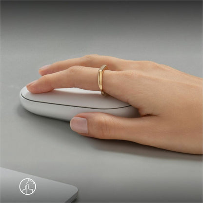 PEBBLE MOUSE 2 M350S TONAL WHITE