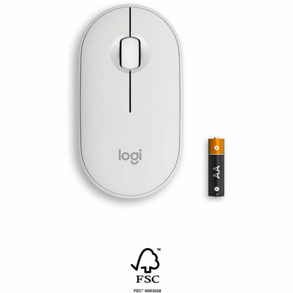 PEBBLE MOUSE 2 M350S TONAL WHITE
