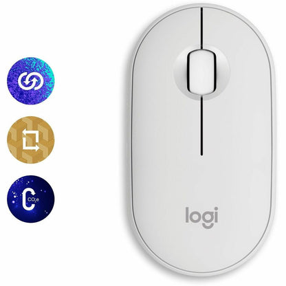 PEBBLE MOUSE 2 M350S TONAL WHITE