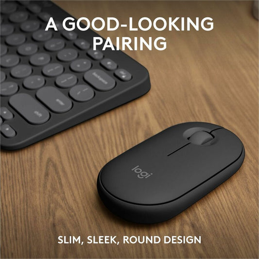 PEBBLE 2 COMBO MOUSE  KEYBOARD TONAL GRAPHITE