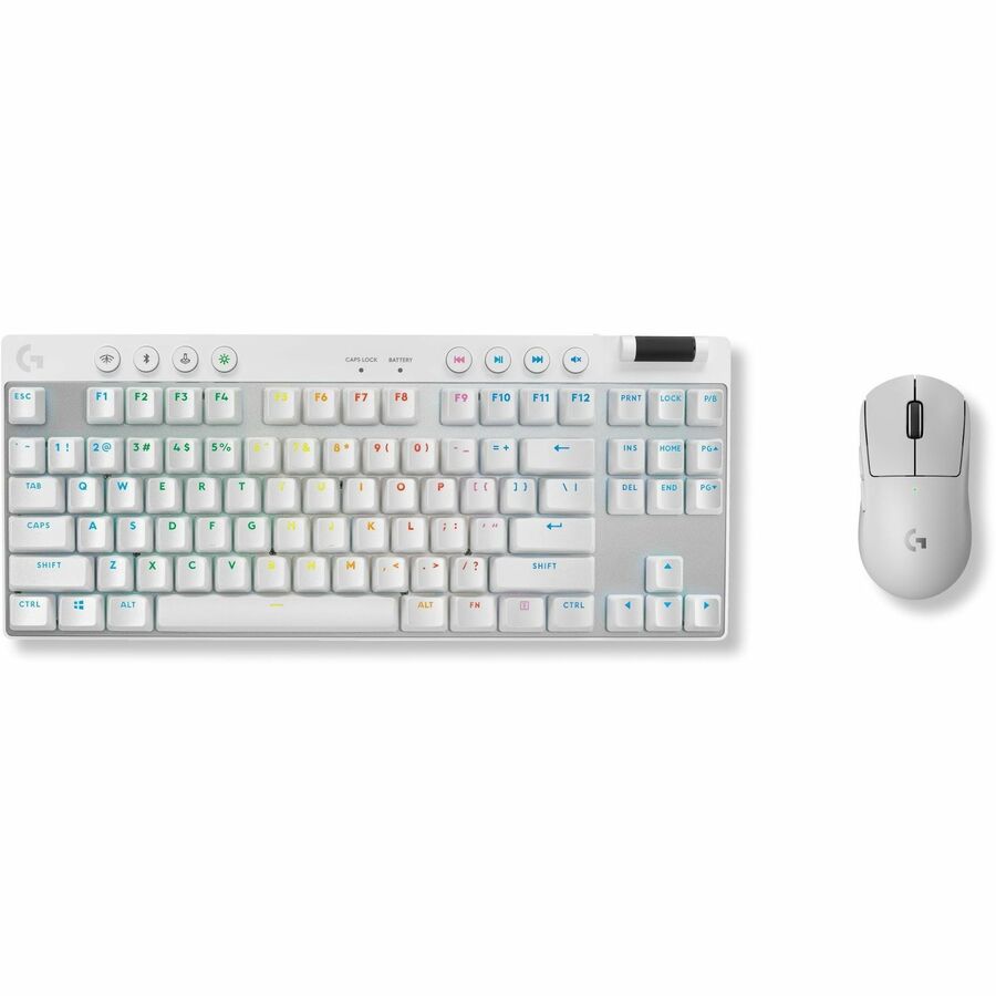 PRO X TKL LIGHTSPEED - TACTILE WHITE GAMING KEYBOARD