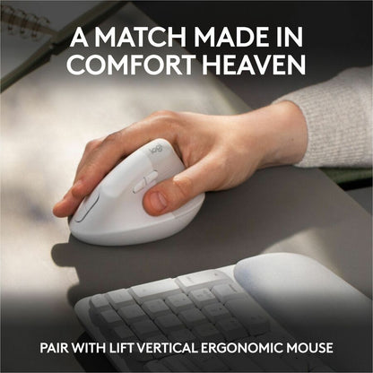 WAVE KEYS OFF-WHITE ERGO KEYBOARD