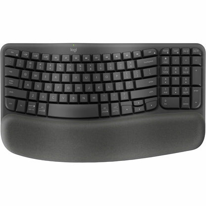 WAVE KEYS FOR BUSINESS GRAPHITE ERGO KEYBOARD - BROWN BOX