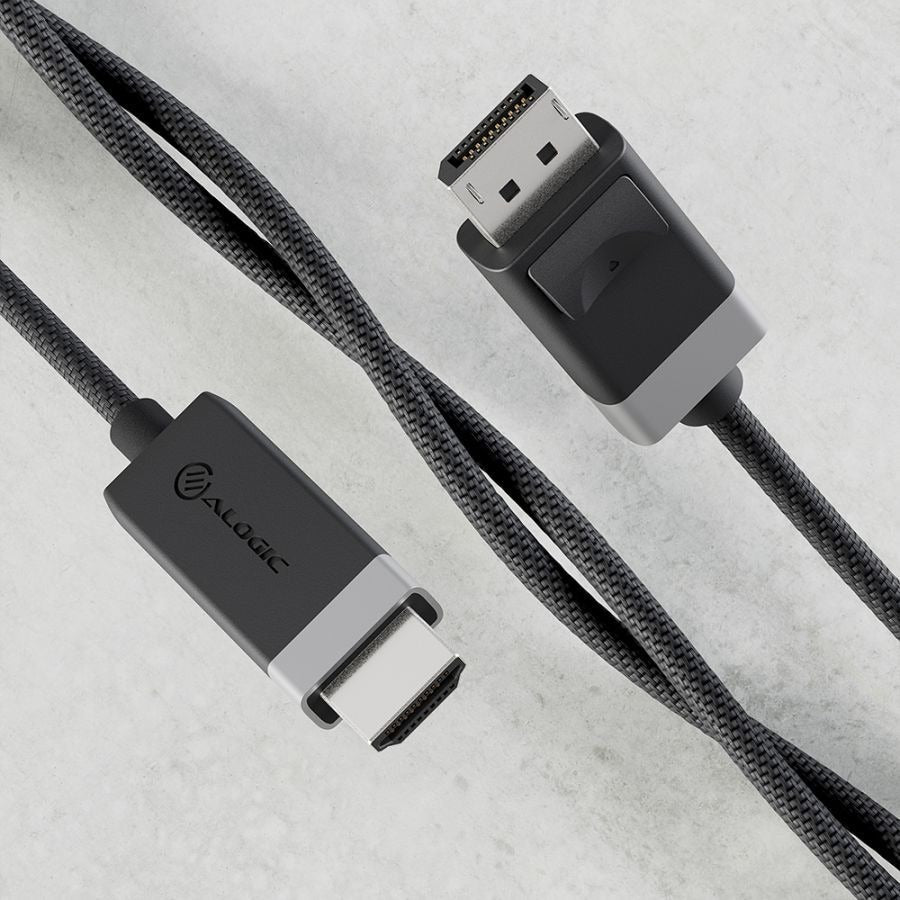 FUSION DISPLAYPORT TO HDMI ACTI CABLE MALE TO MALE 2M UP TO 4K 60HZ