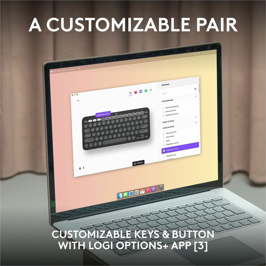 PEBBLE 2 COMBO MK FOR MAC TONAL BLUE
