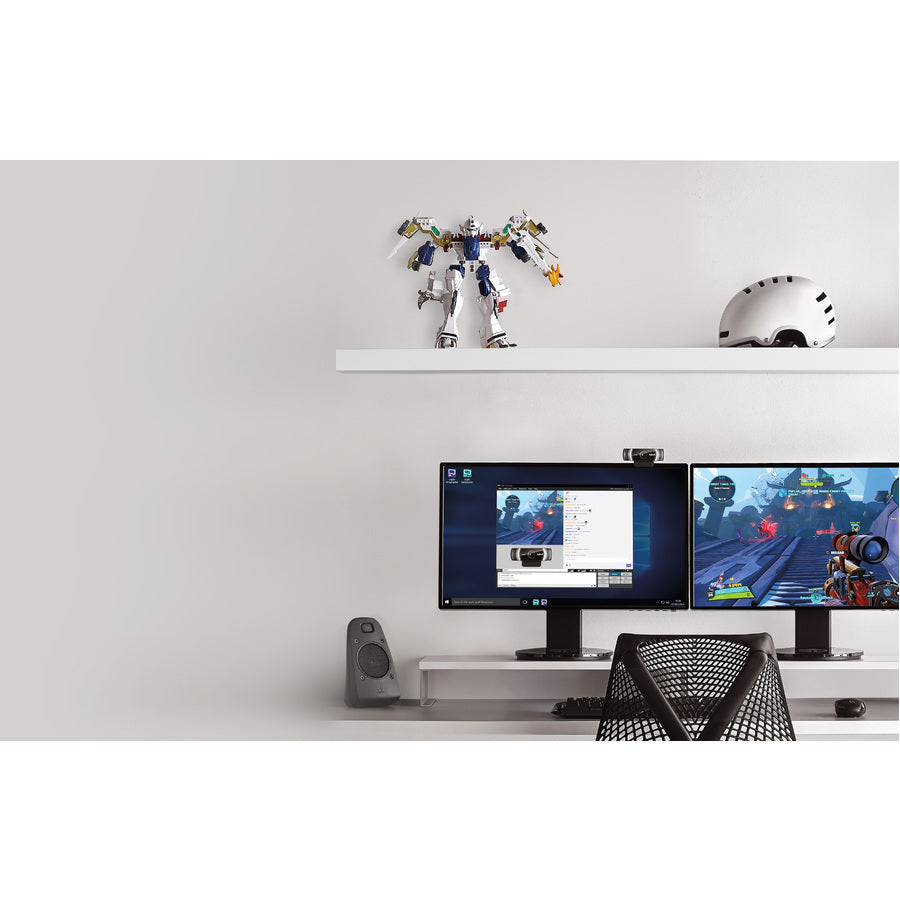 LOGITECH HD C922 PRO WEBCAM 1080P CAMERA FOR STREAMING GAMING