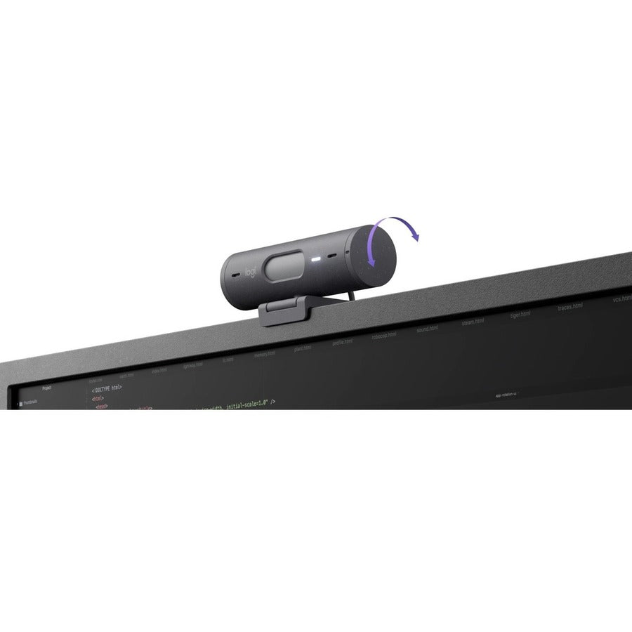 LOGITECH BRIO 500 WEBCAM 4 MP 1920 X 1080 PIXELS USB-C GRAPHITE