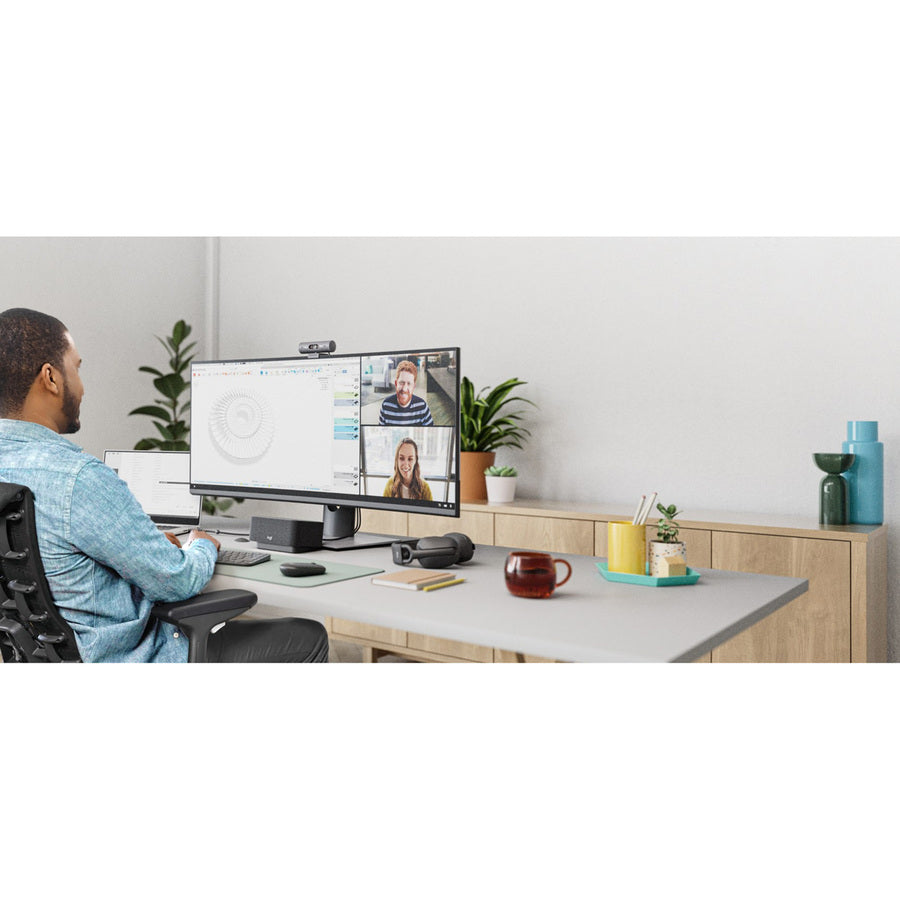 LOGITECH BRIO 500 WEBCAM 4 MP 1920 X 1080 PIXELS USB-C GRAPHITE
