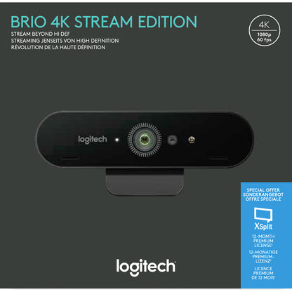 LOGITECH BRIO STREAM USB 3.0 NERO WEBCAM