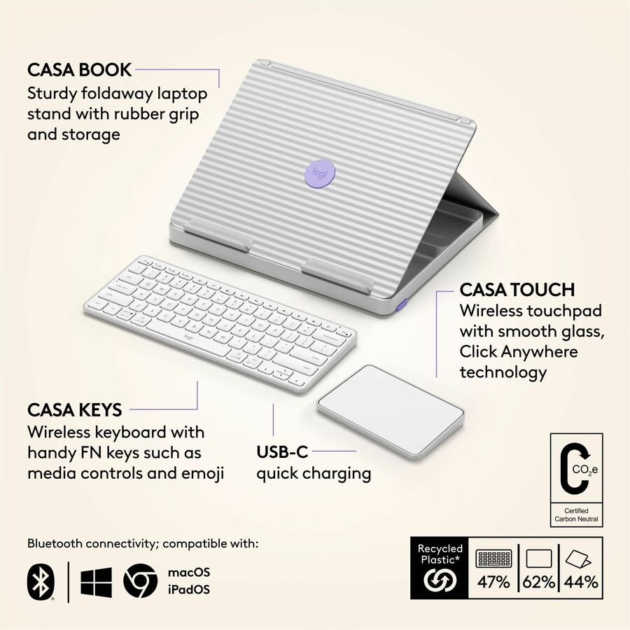 CASA POP-UP DESK NORDIC CALM