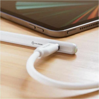 ALOGIC IPAD STYLUS PEN WITH WIRELESS CHARGING - WHITE