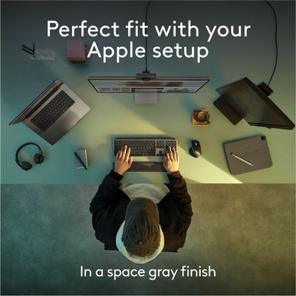 MX KEYS S FOR MAC SPACE GREY