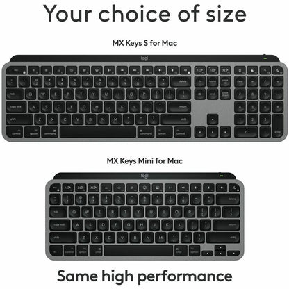 MX KEYS S FOR MAC SPACE GREY