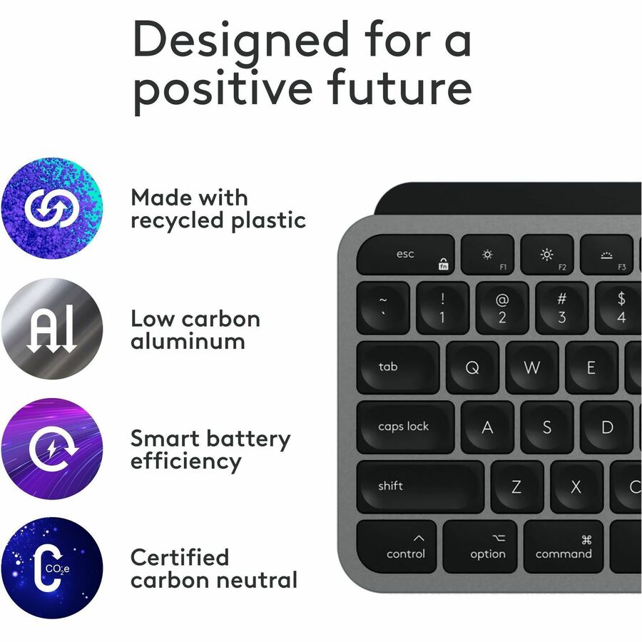 MX KEYS S FOR MAC SPACE GREY