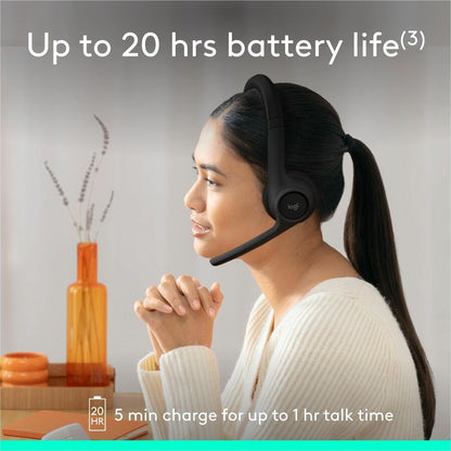 ZONE 300 WIRELESS HEADSET BLACK