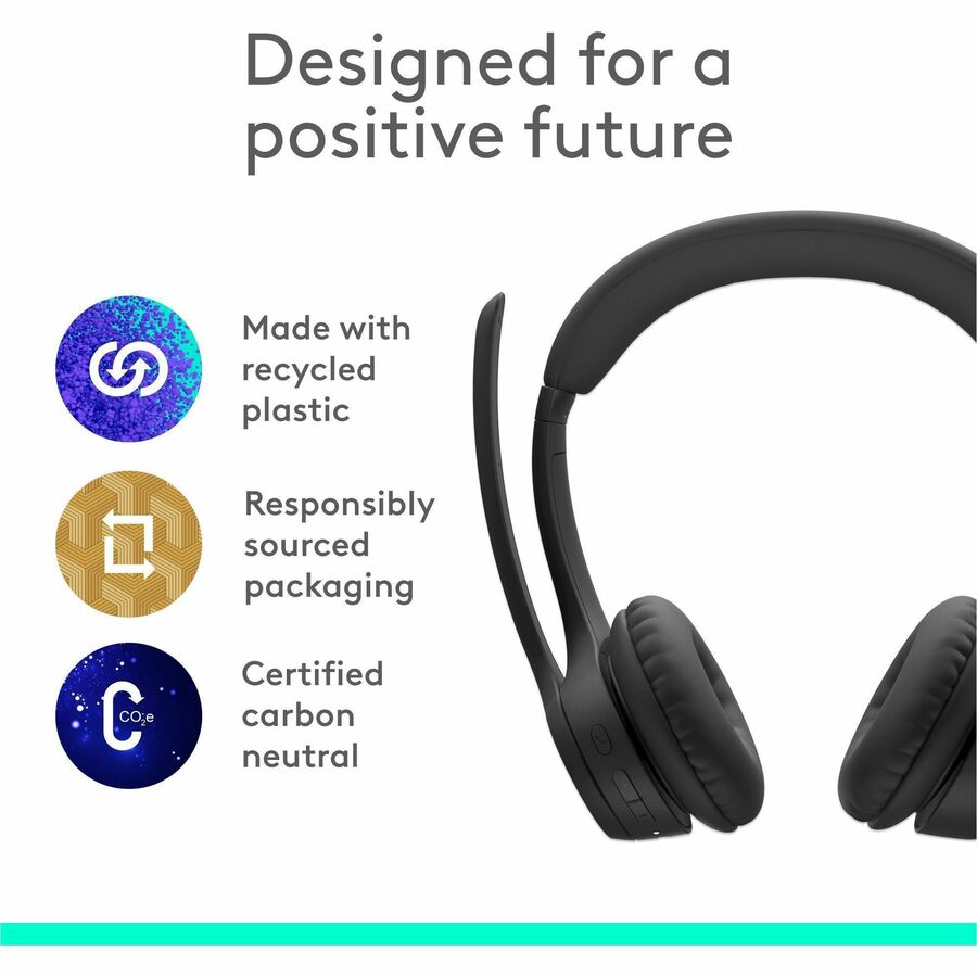 ZONE 300 WIRELESS HEADSET BLACK