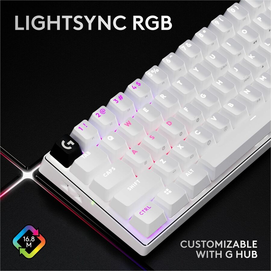 PRO X 60 LIGHTSPEED - BLACK TACTILE MECHANICAL GAMING KEYBOARD