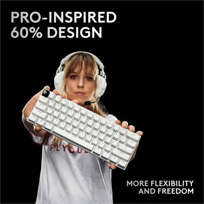 PRO X 60 LIGHTSPEED - BLACK TACTILE MECHANICAL GAMING KEYBOARD