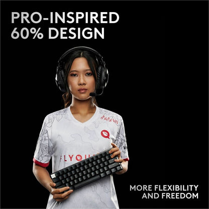 PRO X 60 LIGHTSPEED - BLACK LINEAR MECHANICAL GAMING KEYBOARD