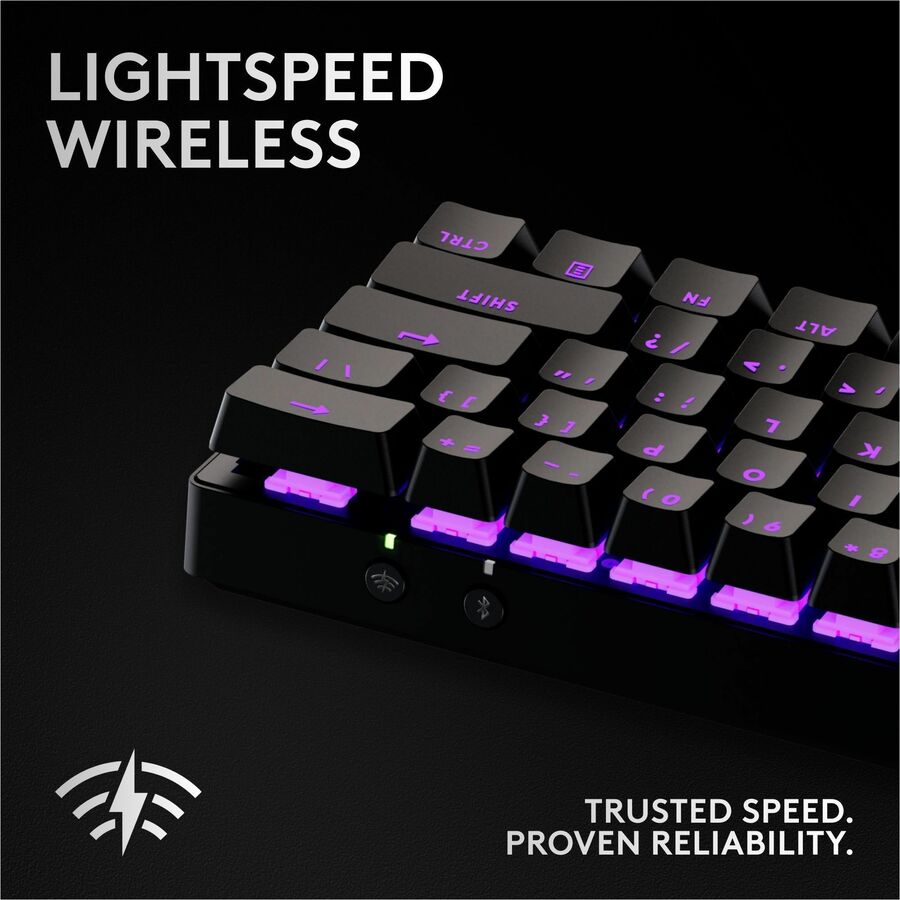 PRO X 60 LIGHTSPEED - BLACK LINEAR MECHANICAL GAMING KEYBOARD