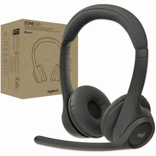 ZONE 305 WRLS HEADSET TEAMS BLACK B2B WITH DONGLE